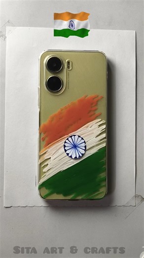 Indian Flag 🇮🇳 || Independence Day Drawing || Republic Day Drawing #art #short #shorts