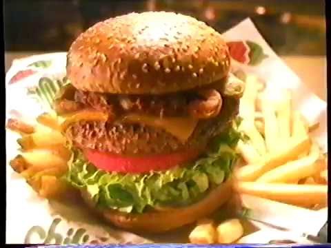 1996 Chillis restaurant TV Commercial