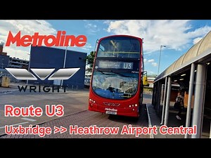 Top Deck View Route U3 Uxbridge To West Drayton Station