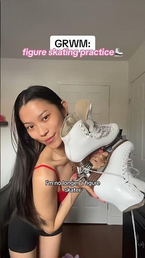 GRWM: figure skating practice⛸️💗
