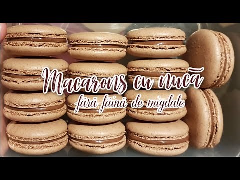 Macarons cu nucă - FĂRĂ FĂINĂ DE MIGDALE | Raluca Gheorghe