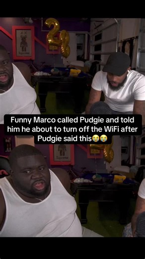 Funny Marco Calls Pudgie: Threatens to Turn Off the WiFi