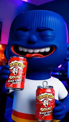 Extreme Sour Soda ASMR 🍋🥵 #asmr #soursoda #spizee