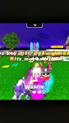 W AMIN❤️‍🩹 #BLOCKMANGO #bedwars #skyblock #bmgoskyblock