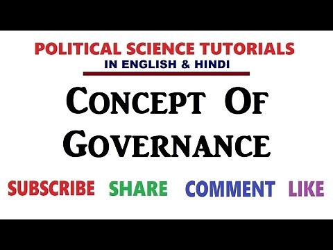 Concepts of Governance