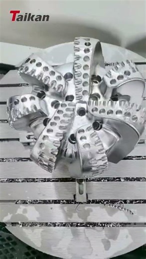 oil drilling bits by 5-axis machining center!