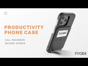 FoCase - Productivity Phone Case, Efficiency Reimagined