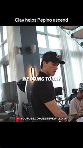 Stevewilldoit and Clavicular @Steve Will Do It #stevewilldoit #clavicular #pepino