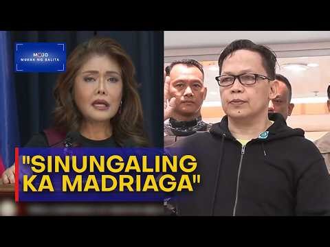 Sen. Imee Marcos, tinawag na sinungaling si Madriaga | Mukha ng Balita