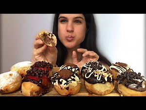 ASMR | CHOCOLATE DONUTS | MUKBANG | EATING SOUNDS