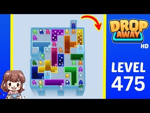 Drop Away Level 475 Solution Walkthrough