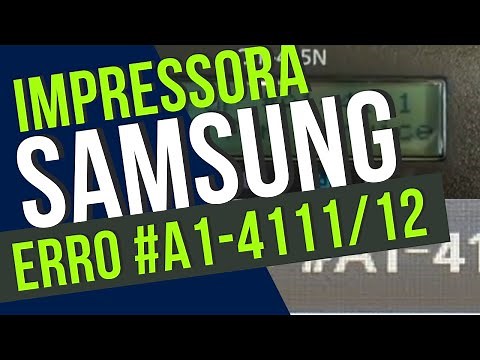 COMO CORRIGIR ERRO A1 4111 E A1 4112 IMPRESSORA SAMSUNG CLP 680ND -A1-4111 ACTUATOR ERROR FIX