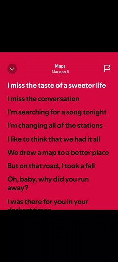 Maps - Maroon5 #lyrics #maroon5 #lyricsvideo #lyrics_songs #lyricsedit