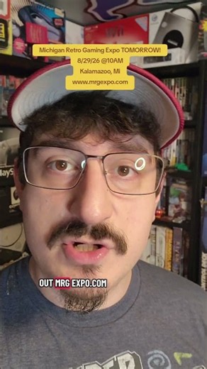 First EVER Michigan Retro Gaming Expo is TOMORROW! #Gaming #retrogaming #retrogamer #retrogames #mi