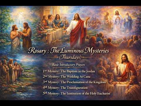 The Luminous Mysteries (Thursday Rosary) in 60 Seconds 🙏 #Shorts