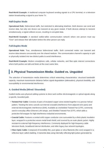 Data Communication and Network : Pdf Material