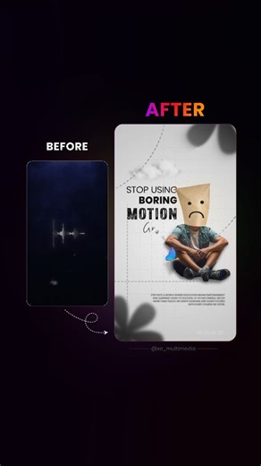 XO MULTIMEDIA on Instagram: "✨ See the Power of Motion Graphics ✨ Most people "hear" audio… But only a motion designer can "VISUALIZE" it. 👀🎧 Motion Graphics turns simple sound waves into expressive, engaging visuals. It brings life, character, emotion, and storytelling into plain audio clips. In this reel, you can literally see how animation transforms: → A boring frame into → A dynamic, professional, scroll-stopping visual. That’s the power of Motion Graphics. A single animation can change t