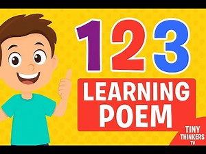 Learn Numbers 1 to 10 with 123 Poem | Educational Video for Toddlers | Animated Videos