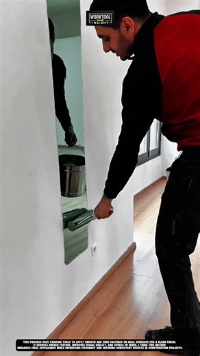 Wall Painting worktool to apply finishes smoothly and improve construction efficiency #worktool