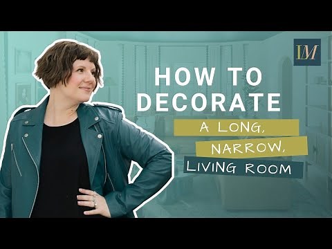How to Decorate a Long Narrow Living Room (Like a Designer)