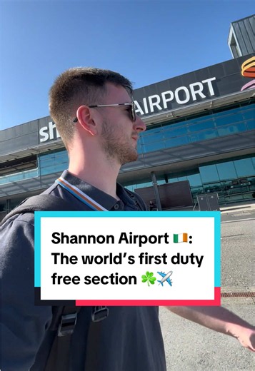 The first airport duty free section 🇮🇪: Shannon Airport, Ireland ☘️ | #ireland #irish #airport #travel #shannonairport
