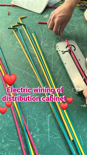 Electric wining of distribution cabinet #electrical #electric #multimeter #livewire #wiring #electricial #cabinet | Electrics biaoge