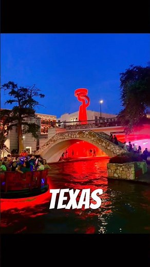 The famous San Antonio River Walk! 🌊