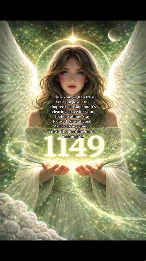 1149 | Trust where you’re being guided. This number carries the energy of purpose, endings, and elevation. If something feels like it’s wrapping up in your life, it’s not random — it’s redirection. 1149 is your confirmation that what’s closing is creating space for something more aligned with your soul. The “1” energy reminds you that you’re the creator of your reality. The “4” grounds you — stay disciplined and focused. And the “9” signals completion and spiritual growth. This isn’t loss… it’s 