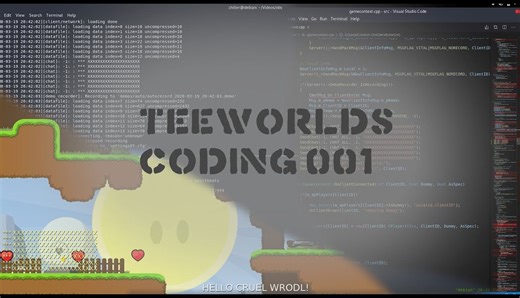 【ChillerDragon】Teeworlds开发 #001 - 你好 服务器