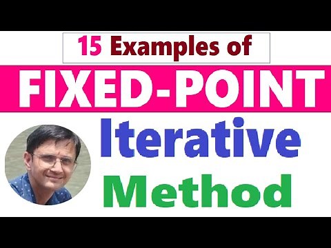 Fixed Point Iteration Method and Examples
