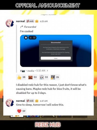 "⚠️ Redz Hub Script Not Working Today? | #bloxfruits #redzhub #shorts #trending