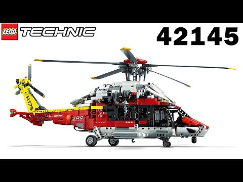 The Coolest LEGO Technic Helicopter: Set 42145 Airbus H175