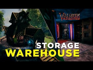 Valheim - Storage Warehouse Timelapse Build
