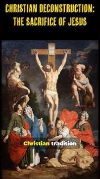Christian Deconstruction: The Sacrifice of Jesus #Atonement #Jesus #Crucifixion #Resurrection