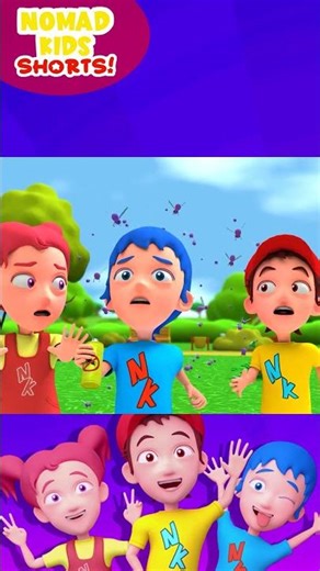 Itchy scratchy | Fun & Silly Kids Song 🎶 #Shorts