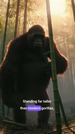 Gigantopithecus #ancientanimals