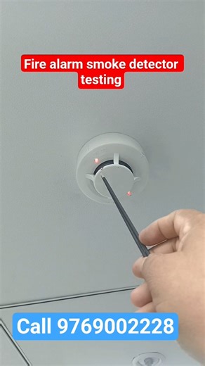 fire alarm ⏰🚨 smoke detector testing #firealarmsystems #smoke