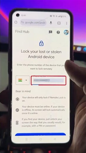 how lock android mobile with another mobile phone remotely