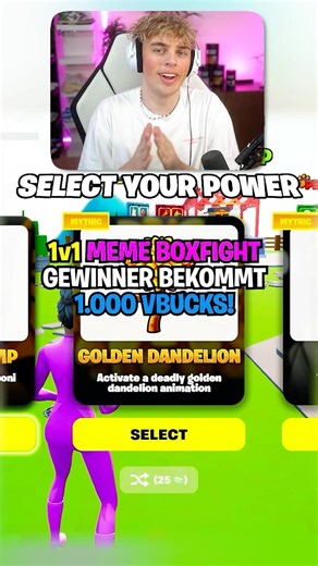 1VS1 MEME BOXFIGHTS! 🎲 #shorts #fortnite
