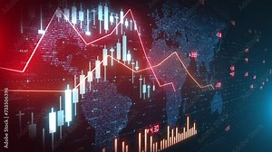 Investment Strategies Navigating through Stock Market Trend Graphs and Charts