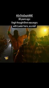 A pissed off Bret Hart storms out to ringside and hits out at Jerry Lawler All because The King sneakily beat him at In Your House: “You’ve humiliated me, you’re trashed me, you’ve embarrassed me more than I’ve ever been embarrassed “You are lower than shit” And then the brawl begins! This felt so real to me as a kid! I honestly thought something had gone wrong - I don't think we had seen this type of realism in the WWF at this point #onthisdayinwwe | On This Day in WWE