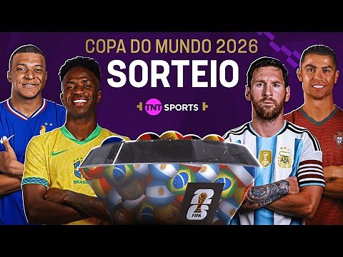 AO VIVO: SORTEIO DA COPA DO MUNDO 2026 - ACOMPANHE COM A GENTE O GRUPO DO BRASIL!