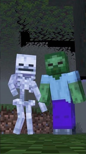 Wolf Distraction 🐺🦴 | Minecraft Short | Minecraft Meme