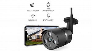 Watch NETVUE Outdoor Security Camera with A.I. Motion Detection on Amazon Live