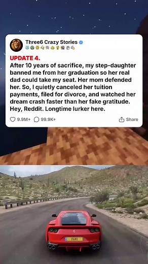 30K views · 257 reactions | UPDATE 4. After 10 years of sacrifice, my step-daughter banned me from her graduation so her real dad could take my seat. Her mom defended her. So, I... #foryou #fyp #reels #viral #redditstorytime #redditposts #storytime #redditstories #reddit #askreddit #paranormal #redditparanormal #nosleep | Ultimate Nerds | Facebook