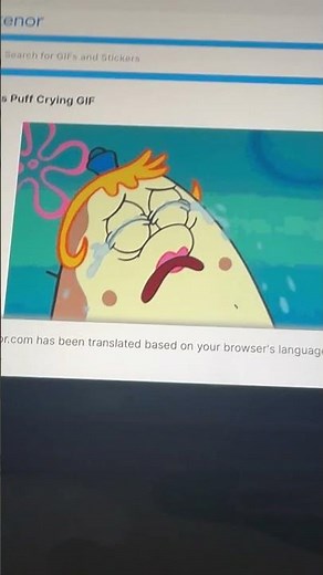 SpongeBob Mrs Puff Crying