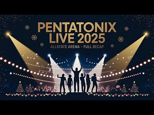 Pentatonix Live 2025 🎄 Allstate Arena Concert Recap | Christmas in the City Highlights