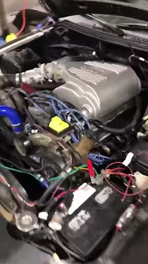 Holley terminator X fox body installed on 95 mustang GT vortech supercharged trick flow heads