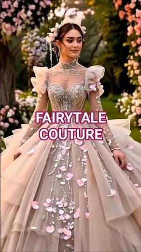 The Most Enchanted Wedding Gown of the Year | Unreal Fairy Princess Couture