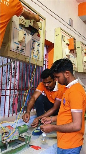DC drive Electrical practical classes #iti #skit